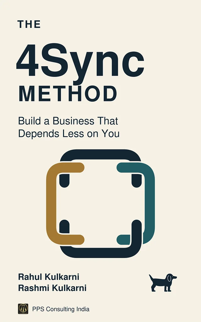 Cover of The 4Sync Method, second edition, by Rahul Kulkarni and Rashmi Kulkarni